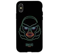 Universal Monsters Neon Creature from The Black Lagoon Coque pour iPhone X/XS