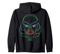 Universal Monsters Neon Creature from The Black Lagoon Sweat à Capuche