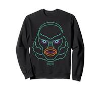 Universal Monsters Neon Creature from The Black Lagoon Sweatshirt