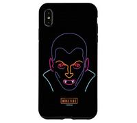 Universal Monsters Neon Dracula Portrait Coque pour iPhone XS Max