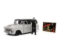 Universal Monsters - Réplique métal 1/24 Chevy Suburban 1957 avec figurine Frankenstein G