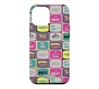 Universal Monsters Retro Horror Titles All Over Print Coque pour iPhone 12 Pro Max