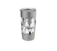 Universal Monsters Sparkle Star All Over Print Gobelet isotherme en acier inoxydable double paroi
