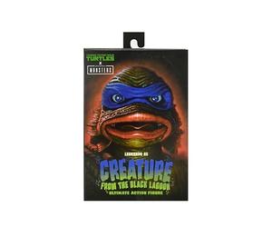 Universal Monsters/Teenage Mutant Ninja Turtles - Figurine d'action à l'échelle de 17,8 cm - Leonardo as The Creature