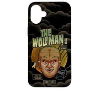 Universal Monsters The Wolf Man Vintage Halloween Mask Coque pour iPhone 16 Plus
