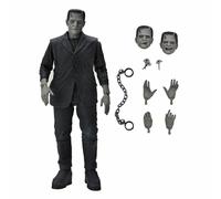 UNIVERSAL MONSTERS Ultimate Frankenstein Monster Black White Action Figure Neca