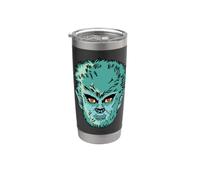 Universal Monsters Wolf Man Vintage Portrait Gobelet isotherme en acier inoxydable double paroi