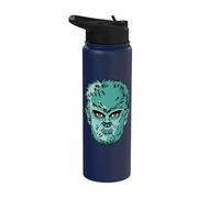 Universal Monsters Wolf Man Vintage Portrait Stainless Steel Insulated Water Bottle