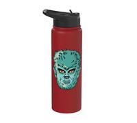 Universal Monsters Wolf Man Vintage Portrait Stainless Steel Insulated Water Bottle