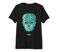Universal Monsters Wolf Man Vintage Portrait T-Shirt Haut de Gamme