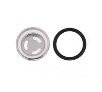 Universal Motorcycle Brake Clutch Master Cylinder Reservoir Sight Glass 18mm/0.71in for Suzuki Front Rear