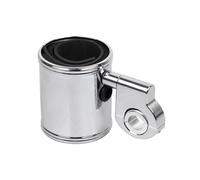 Universal Motorcycle Handlebar Drink Cup Holder Chrome for 7/8Inch 1Inch 1.25Inch Sportster