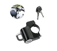 Universal Motorcycle Helmet Lock, Multifunctional Motorcycle Helmet Lock, with 2 Key Tamper- Proof Helmet Security Lock, No- Theft Helmet Lock Metal, for Motorbike Scooter Street Bike (1 Set)