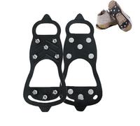 Universal Non-Slip Gripper Spikes,Non Slip Gripper Spike Ice Traction Cleats Walk Traction Cleat Durable Ice Snow Grips for Shoes,for Ice Sports Hiking Walking Climbing (1pairs)