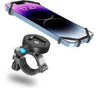 Universal Phone Holder For Bike/Motorcycle, One Button Unlock+Auto Lock, Road/Mtb/Handlebar Holder For Iphone 15 14 13 12 11 Pro Max/Xr/Xs/X/8/7 And Telephone 4.7 To 6.8 Inches