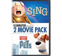 Universal Pictures Home Illumination présente: Pack de 2 films (chanteur/La vie secrète des animaux de compagnie) (DVD)