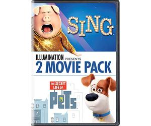 Universal Pictures Home Illumination présente: Pack de 2 films (chanteur/La vie secrète des animaux de compagnie) (DVD)