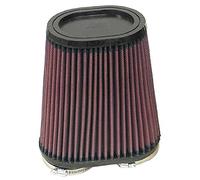 Universal Pinza-On Filtro De Aire K & N De 2-3/8 "Dual Flg, 6-1/4" X 3-3/4 "B, 3-7/16" X 4-7/16" T, 6-3/4" H
