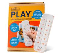 Universal Play - Créez des Liens Joyeux avec Votre Enfant. Découvrez nos Audio sans écran pour Enfants, Un enregistreur Vocal de Livres Audio Portable (Blanc | Universal Play pour Adultes)