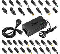 Universal Power Adapter Charger Cable for Laptop and Other Devices 12-24V 96W with 34 Ports