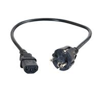Universal Power Cord - Câble d'alimentation - power CEE 7/7 (M) pour power IEC 60320 C13 - 2 m - moulé - noir - Europe