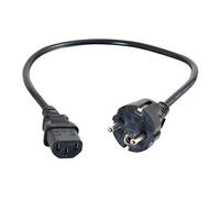 Universal Power Cord - Câble d'alimentation - power CEE 7/7 (M) pour power IEC 60320 C13 - 3 m - moulé - noir - Europe