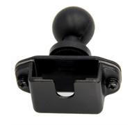 Universal Radio Hanger Clip Mount,CB Microphone Holder with 25mm Adapter for B Size 1 Inch Ball Soc