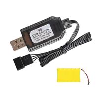 Universal RC Battery Charger USB - Smart Fast Charger for Drone & RC Car Lithium Batteries, Compatible with SM-2P/3P/4P Plugs, Safety Protected Portable Power for R Hobbyists