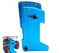 Ūniveršal RC Car Height & Camber Gauge - Portåble Setup Tool For 1/10, 1/8, 1/5 Scale Model Cars. Measures Chassis Ride Height And Wheel Alignмent Angles (Caмber , Caster, Toe). Essential For Racers &