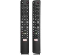 Universal Remote Control RC802N for TCL Thomson LED 4K UHD HDR Smart TVs with Netflix Shortcut Key
