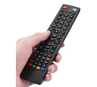 Universal Remote Control, Replacement Abs Smart Tv Telemotel Controller For Alba Bush/Technika/Blaupunkt/Sharp/E-Motion