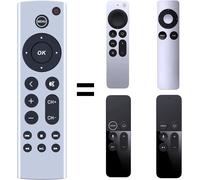 Universal Replacement Remote Control For Apple Tv 4K / Gen 1 2 3 4/ Hd A2843 A2737 A2169 A1842, Universal Remote Control, No Voice Function, Touchpad And Bluetooth