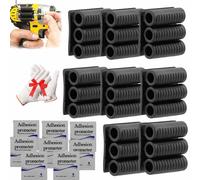 Universal Self-Adhesive Drill Bit Gripper, Spider Tool Holster, Drill Bit Holder Tool for Impact Driver, Easy to Install High Strength 3M Adhesive Drills (8*PCS)