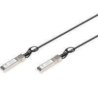 Universal SFP+ DAC Cable-10 Gbit/s-Câble réseau-2 m-Direct Attach Cable-Direct Attach Copper-AWG30 Twinax-noir