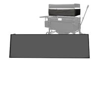 Universal Shade Cover, Stroller Breathable Extension, 33.5x23.6 Inches Handheld Size with Elastic Straps, Heavy Duty Mesh Accessory, Modern Style with Uv Shield, Gift for Hammocks and Chairs