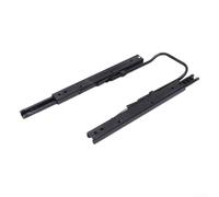 Universal Side Mount Réglable Seat Slider Track with Dual Rails Double Lock Mechanism for RV Boat Truck Seat Base Modification Black Steel For Ki