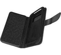 Universal Smartphone Flip Cover Portefeuille 6 fentes pour cartes taille S - Noir