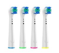 Universal Sonic Electric Toothbrush Replacement Brush Head 4 PCS DuPont Soft Bristle Oral Care Dental Cleaning(17A)