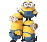 Universal stickers muraux Minions Relax & Fight 2 stickers Multicolors G