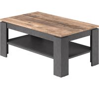Universal Table basse, Matera gris, look vieux bois.