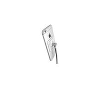 Universal Tablet And Smart Phone Cable Lock 3M Plate - Kit de sécurité pour téléphone portable, tablette - argent