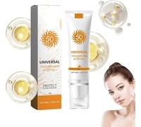 Universal Tinted Sunscreen for Face SPF 50 PA+++, Tinted Moisturizer Sunscreen, Water Resistant and Non-Greasy,Fast Absorption Sunscreen for All Type Skin. (1pcs)
