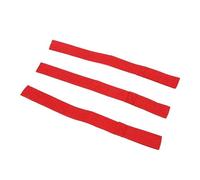 Universal Trailer Winch Strap Belt Heavy Duty Nylon Rope Racing Tow Eye Safety Shovels Chantier de construction(3pcs red)
