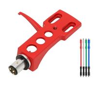 Universal Turntable Headshell with Wires 4 Pin Stylus Holder for Vinyl Record Players Phono Accessor