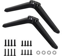Universal Tv Stand Compatible With Most 32 40 49 50 55 Inch Lcd Led Tvs Black Tv Stand Stand Stand Smart Tv Table Mount With Screws, Tv Base Bracket Replacement