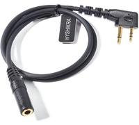 Universal Two Way Radio Audio Adapter Cable 3.5 Female to Midland Connector Cable Compatible with Midland G7 Pro G8 G9 Pro M24 M24 Plus M48 M99 G6 XT G7 XTR