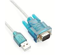 Universal USB to RS 232 / COM/HL-340 Port Serial PDA 9 broches DB9 Conversion Cable New Release and PopularIntelligent