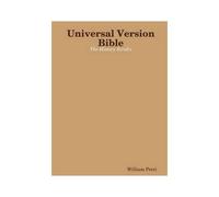 Universal Version Bible The History Scrolls