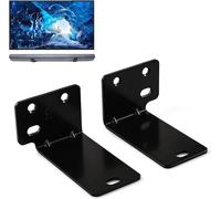 Universal Wall Mount Avec Matériel Kit Support Sound Bar Support Compatible La Plupart Des Barres De Son Système Home Cinéma Supports De Montage Mural-Noir
