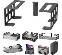Universal Wall Mount for Devices Thickness < 9 cm-Stainless Steel-Compatible with Xbox Series S,PS5 Pro,Projector,Mini PC,TV Box,Router,Laptop